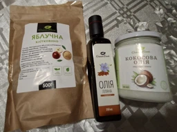 Кокосова олія нерафінована Extra Virgin 500 МЛ GreenFood