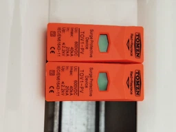 Устройство защиты от импульсных перенапряжений 600V DC УЗИП TOMZN TOV1-PV 2p, 20KA~40KA громозащита разрядник УЗИП для солнечных панелей PV PhotoVoltaics SPD пзип. Крепление DIN рейка. применение для постоянного тока замена TZG40-PV