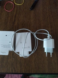 Мережевий зарядний пристрій 20 W USB-C + Кабель USB-C to Lightning 1 м