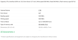 Накопитель ssd Crucial bx500 1tb 2.5" micron (ct1000bx500ssd1) фото от покупателей 1