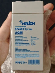 Акумуляторна батарея MERLION AGM GP44F1 4 V 4 Ah (47 x 47 x 100 (105)) 0