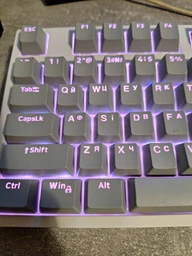 Набор кейкапов Hator First Ukrainian PBT keycaps UKR/ENG/rU Black (HTS-135)