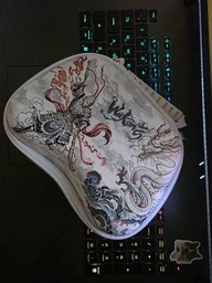 Ударопрочный защитный кейс Black Myth Wukong для геймпадов PlayStation DualSense (PS5) / DualShock (PS4) / Xbox Series | One / Pro Controller Nintendo [466129634]