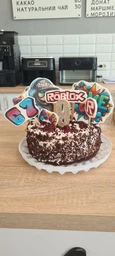 Декор на торт Роблокс Roblox вафельний папір для торта їстівний друк на вафельному папері харчова вафельна картинка щільна А4 1002264201