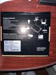 Источник бесперебойного питания для роутера UPS Power Bank 10400 mAh 36 Вт с выходами 5V 9V 12V и POE 15V/24V, универсальный бесперебойник ИБП для сетевого оборудования, интернета, модема, видеонаблюдения Черный, NET-36-Black фото от покупателей 1