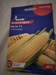 Насіння Кукурудза цукрова Веге F1 20г GL Seeds
