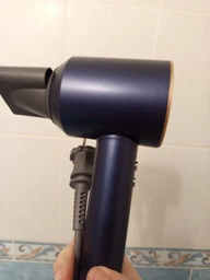 Професійний фен стайлер для волосся Super Hair Dryer 1600 Вт + 5в1 насадок, рожевий, фуксія фото від покупців 1