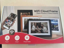 Цифровая фоторамка Frameo 10.1" 32Gb встроенной памяти с сенсорным управлением WiFi электронная рамка для фото приложение FRAMEO сенсорный экран 1280x800 HD IPS интерактивный подарок фотоальбом фото от покупателей 1