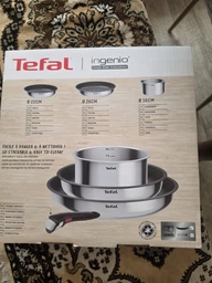 Набір посуду Tefal Ingenio Cook Eat 4 предмети (L881S404) фото від покупців 1