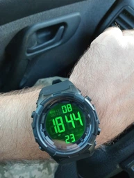 Чоловічий годинник SKMEI 1845BK 50M Black