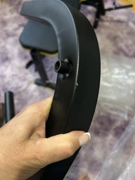 Лавка тренувальна Besport WB-004 для жиму зі стійкою під штангу та партою Скотта фото від покупців 7