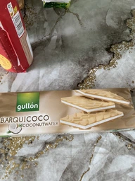 Вафлі GULLON Barquicoco з кокосовим кремом, 150г