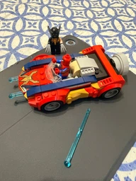 Конструктор LEGO Super Heroes Marvel Автомобіль Людини-павука vs. Отруєний Росомаха 134 елементи (76336)