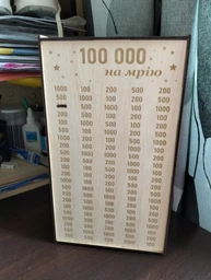 Скарбничка 100000 на мрію дерев’яна мотиваційна фото від покупців 3