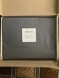 Комплект постельного белья полуторный 150х210 Бязь Gold Luxe простыня на резинке 120х200х20 наволочки 50х70 серый фото от покупателей 2