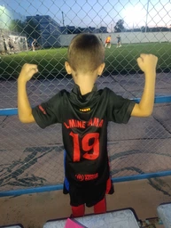 Дитяча футбольна форма Nike Lamine Yamal №19 Barcelona 2024-2025, розмір 20 (зріст 115–125 см), чорна фото от покупателей 1