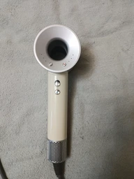 Фен для волосся професійний Super Hair Dryer 5в1 з тримачем білий + сірий фото від покупців 15