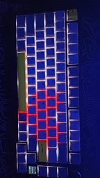 Клавіатура бездротова Ajazz AK820 Pro Flying Fish Switch Purple RGB (AK820PRO-FF-PWB)
