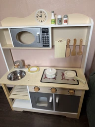 Кухня дерев’яна MDF Lulilo KUKETO з аксесуарами 85 см KX5548 (5903039727663) фото від покупців 1