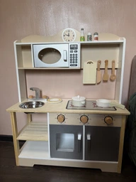Кухня дерев’яна MDF Lulilo KUKETO з аксесуарами 85 см KX5548 (5903039727663)