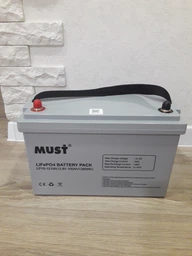 Акумулятор літієвий 100 Ач 12 В Акумулятор MUST LiFePO4 LP1500-12100 фото від покупців 3