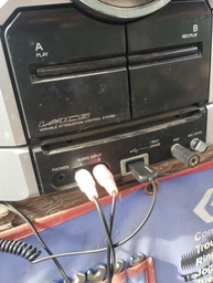 Bluetooth ресивер Essager EB01, AUX, BT5.0, 1.1m, Black