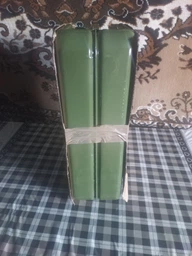 Канистра для топлива металлическая вертикальная Gelg 20л белая, 0,8мм, RAL 9001 фото от покупателей 3