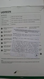 Мережевий зарядний пристрій Ugreen X553 Nexode S USB-A+2xUSB-C 65W GaN Tech Fast Charger Space Gray (UGR-35042)