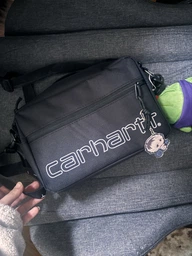 Сумка месенджер через плече Carhartt прямокутна чорний