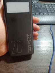 Повербанк 20000 mah 22.5W Super Fast Charge 10192 з LED дисплеєм і швидкою зарядкою PD/QC 3 порта powerbank павербанк для телефона apple айфона iphone самсунг samsung роутера планшета універсальний з ліхтариком фото от покупателей 12