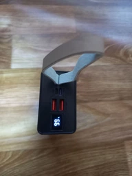 Повербанк 20000 mah 22.5W Super Fast Charge 10192 з LED дисплеєм і швидкою зарядкою PD/QC 3 порта powerbank павербанк для телефона apple айфона iphone самсунг samsung роутера планшета універсальний з ліхтариком фото от покупателей 9