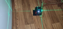 Аккумуляторный лазерный уровень 4D Vollyx с 16 360° линиями и зеленым лучом самонивелирующийся нивелир в чехле красный фото от покупателей 13