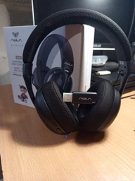 Гарнітура бездротова Aula S6 wireless headset - 3 in 1, wired, 2.4G wireless, Bluetooth White (6948391235561)