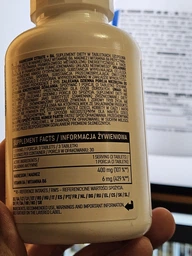 Магний + витамин B6 OstroVit Magnesium Citrate 400 mg + B6 90 таблеток (5903246229516) фото от покупателей 1