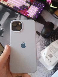 Чохол Silicone FULL case для IPhone 13 Sea Blue (02) бірюза