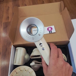 Фен Super Hair Dryer золотой с ионизацией и турборежимом 5 насадок (Y-41) фото от покупателей 1