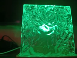Нічник від USB куб зоряне небо LED настільна RGB лампа 16 кольорів для спальні та дитячої + пульт фото від покупців 9