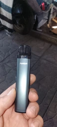 Багаторазова електронна сигарета вейп Pod система Joyetech Evio M Pro 1100 mAh Blue + кабель type-c ACG в комплекті до під системи под перезаправляєма курілка потужна електронка подік для заправки рідини до 30 Вт