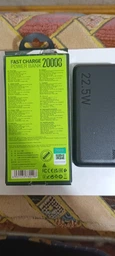 Повербанк Hoco J101A Astute + кабель micro-usb (20000 mAh, 22,5 Вт, QC 3.0, PD, x2 USB Type-A, USB Type-C, micro USB, 3A, зі швидкою зарядкою) - Чорний фото від покупців 1