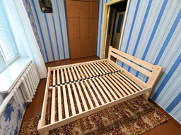 Ліжко Tampere 160*200 Біле, Ламелі через 45 мм. Latoflex - Ортопедичні фото від покупців 1