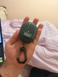 Защитный чехол Reframe Leather Texture для Huawei FreeBuds Pro 5 - Army Green