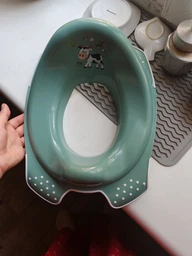 Накладка на унитаз Keeeper Funny Farm Зеленая (8723) фото от покупателей 1