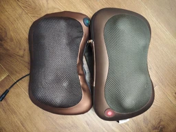 Массажная подушка для головы, шеи, поясницы и стоп Massage Pillow с инфракрасным подогревом