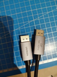 Кабель Ugreen DisplayPort 2.1 VESA Certified с поддержкой 16K@30Hz и 8K@240Hz 2 м Black (15384) фото от покупателей 3