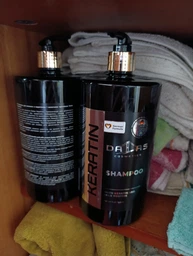 Шампунь для волос Dalas Cosmetics Keratin с молочным протеином и кератином 1 л (4262396141484)