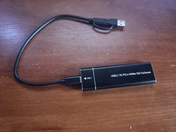 Внешний карман Type-C m.2 NVME pcie SSD USB+Type-c M-Key 10Гбит/с