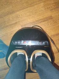 Масажер для ніг Weizer FeetPRO Deluxe інтелектуальний таймер технологія 4D масажу з функцією гарячого компресу фото від покупців 1