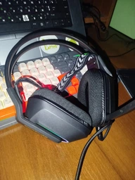 Наушники игровые проводные с микрофоном X13 RGB подсветка 3.5mm + USB фото от покупателей 2
