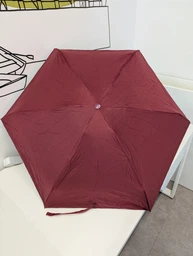 Жіночий кишеньковий міні-парасолька Umbrella з футляром Бордовий ( З-0043) фото від покупців 3