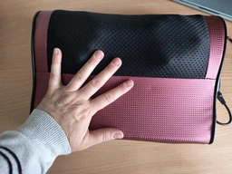Масажер для шиї та спини з підігрівом Shiatsu роликовий електричний для дому